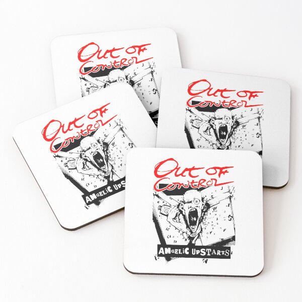Item preview, Red Typography Punk Rock And Oi designed and sold by nerdyygraphic.