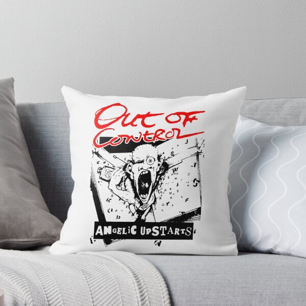 Item preview, Red Typography Punk Rock And Oi designed and sold by nerdyygraphic.