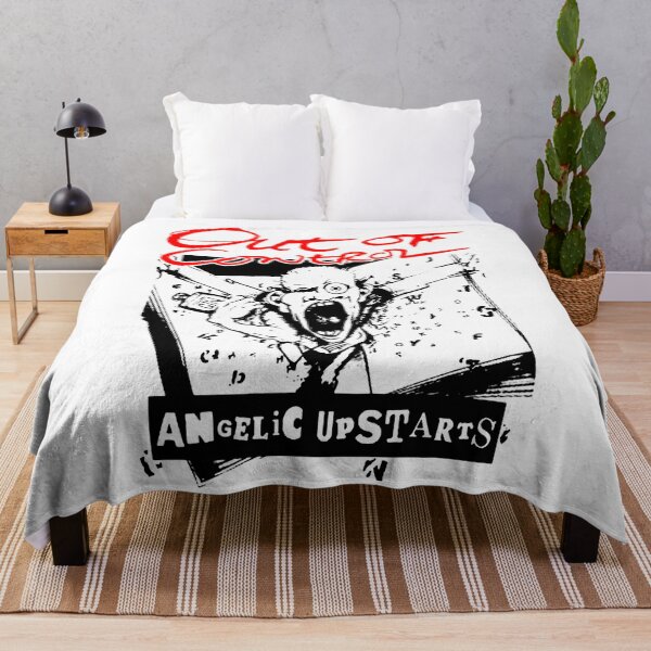 Item preview, Red Typography Punk Rock And Oi designed and sold by nerdyygraphic.