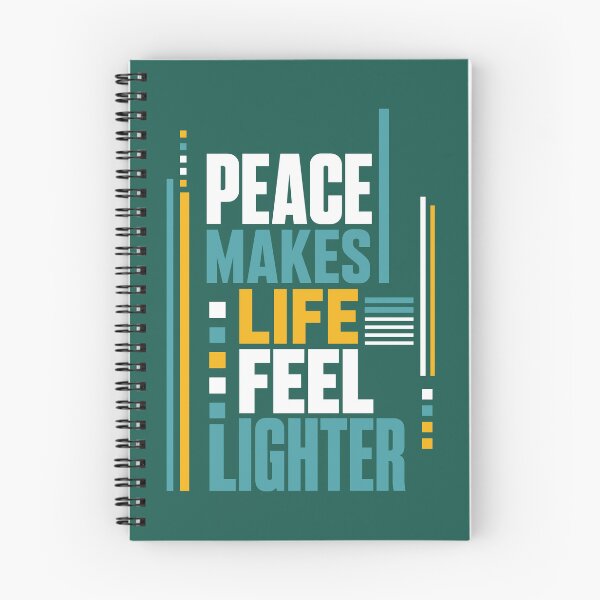 Item preview, Peace Makes Life Feel Lighter designed and sold by rejowan-arts.