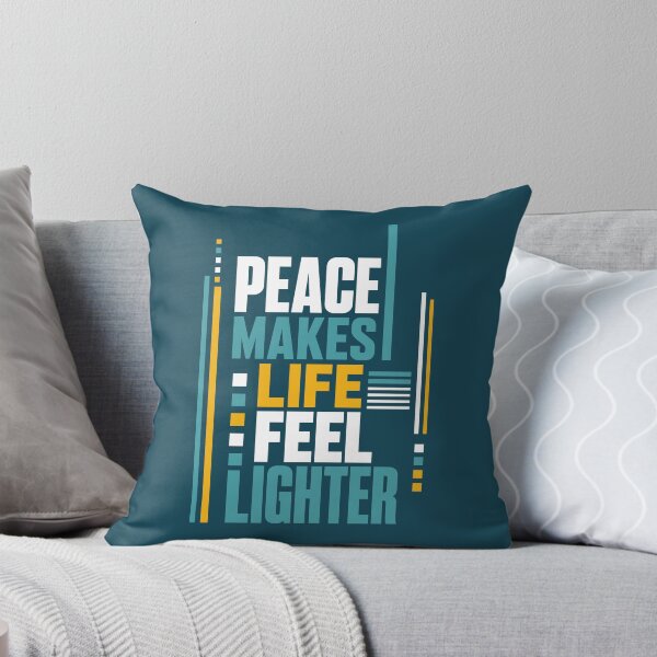 Item preview, Peace Makes Life Feel Lighter designed and sold by rejowan-arts.