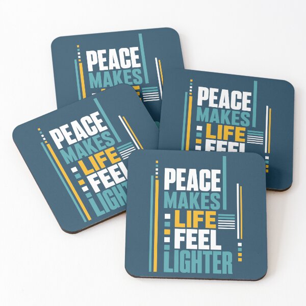 Item preview, Peace Makes Life Feel Lighter designed and sold by rejowan-arts.