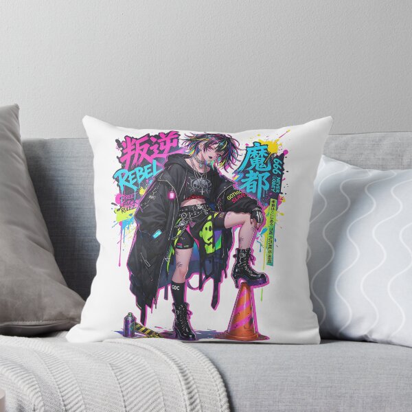 Item preview, Anime Street Rebel – Neon Japanese Graffiti 2 designed and sold by RH Design Lab.