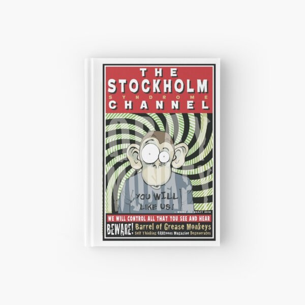 Stockholm Syndrome Channel Monkey Hardcover Journal