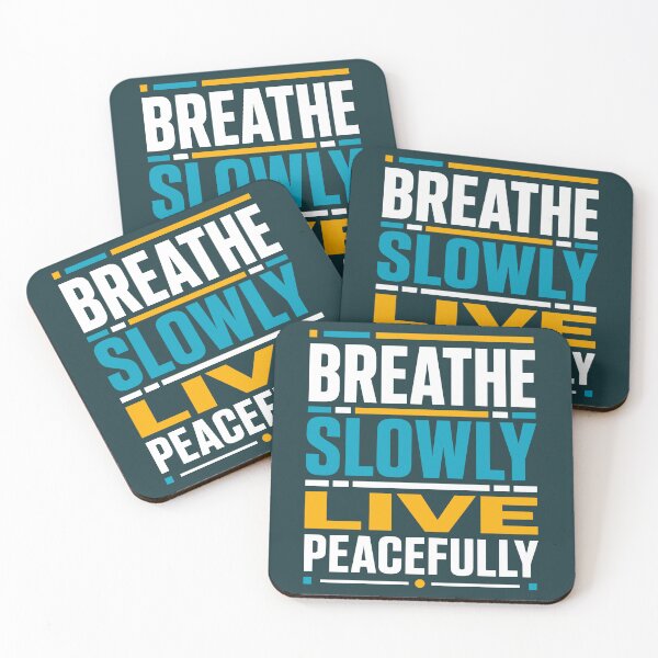 Item preview, Breathe Slowly Live Peacefully designed and sold by rejowan-arts.