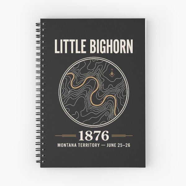 Item preview, Little Bighorn 1876 Montana Territory Topographic Map designed and sold by SplashTastic.