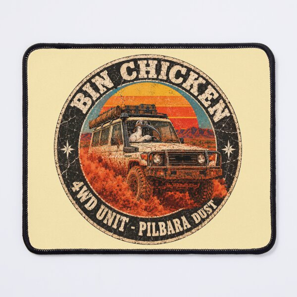 Item preview, Bin Chicken 4WD Unit Pilbara Dust Outback designed and sold by Yellowriversss.