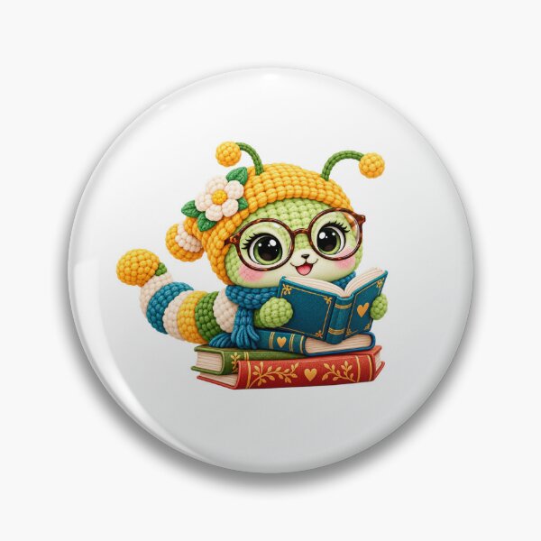 Item preview, Amigurumi - Crochet Bookworm Critterling designed and sold by Myra365Art.