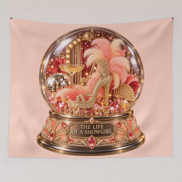 Item preview, TLOSA showgirl snow globe designed and sold by taylorvinyls.