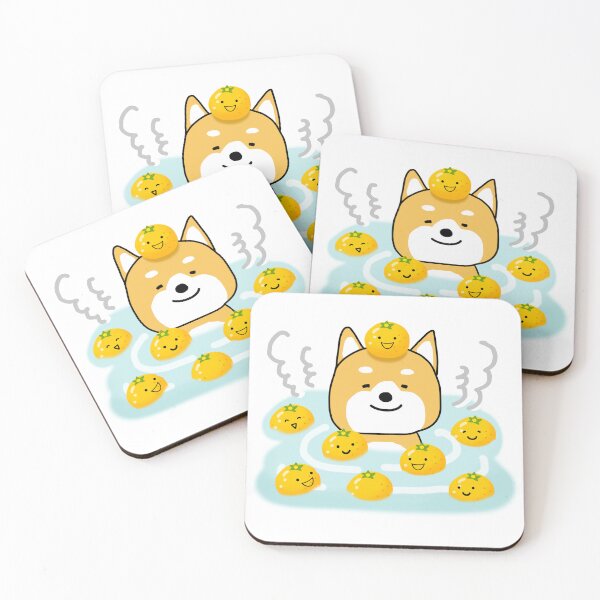 Item preview, Shiba Inu is warming in the onsen with a lot of yuzu designed and sold by neriko.