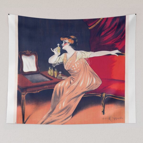 Item preview, Vintage Leonetto Cappiello Perfume Advertisement designed and sold by Lucy Goosy Art.