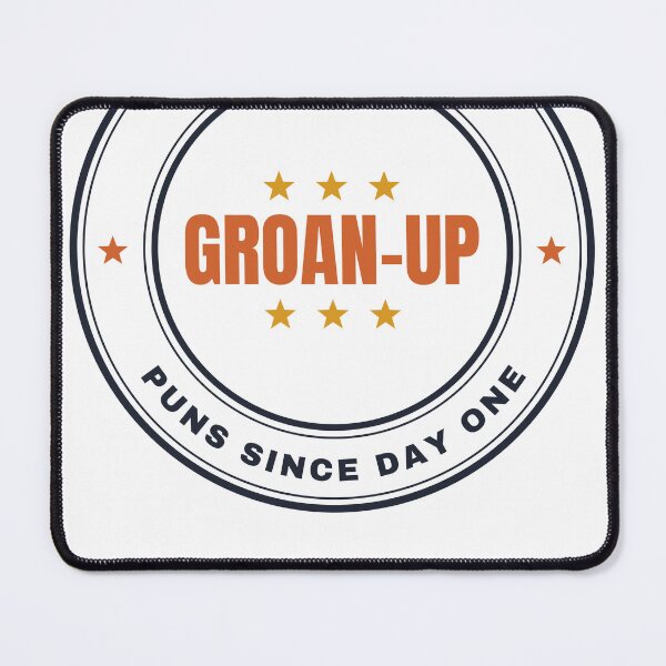 Item preview, Certified Groan-Up Pun Seal Funny Dad Shirt designed and sold by Moti Vaknin.