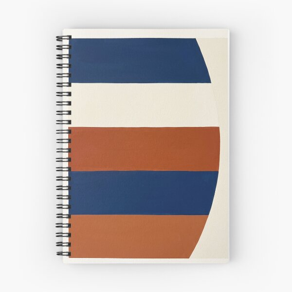Item preview, Indigo and Rust Bands | Contemporary Abstract Composition designed and sold by Zaramodo.