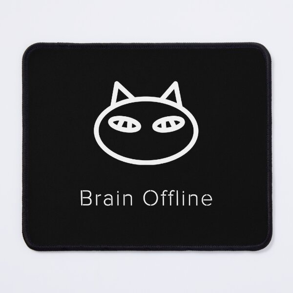 Item preview, Brain Offline | Funny Cat Tech Humor | Cat Operating System designed and sold by ContigoART.