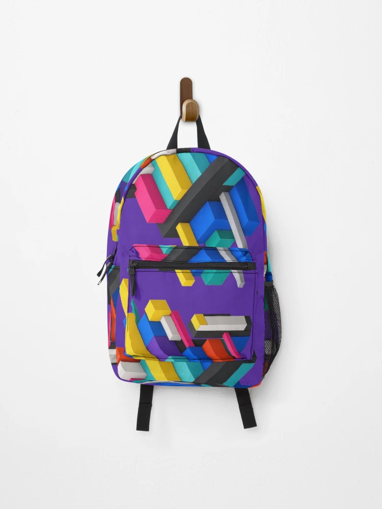 Thumbnail 1 of 3, Backpack, Signal Stack designed and sold by abstractengine.