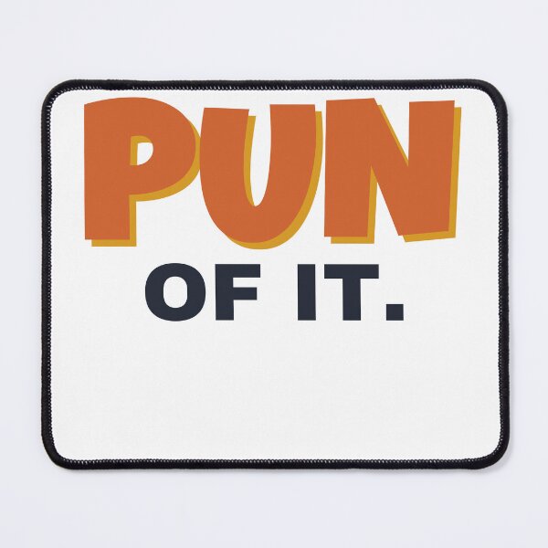 Item preview, Just Here for the Pun of It Retro Word Nerd Shirt designed and sold by Moti Vaknin.