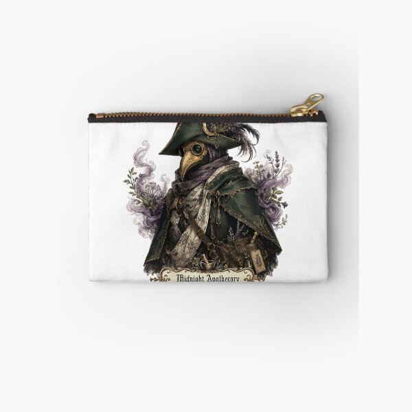 Item preview, Midnight Apothecary Gothic Plague Doctor Dark Fantasy Art Design designed and sold by inkoutninja.