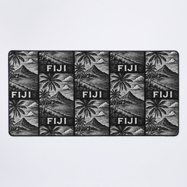 Item preview, Fiji Linocut Style  designed and sold by Thistle-TShop.
