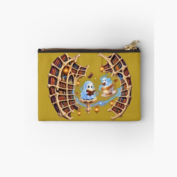 Item preview, Halloween Haunted Library – Cute Ghost Scholars and Spooky Books designed and sold by NEFERSIGN.
