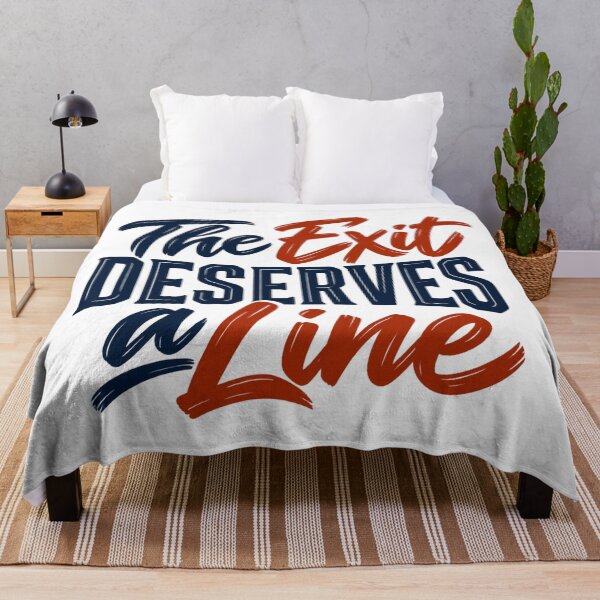 Item preview, The Exit Deserves a Line Trading Plan Lettering designed and sold by Bikivuno.