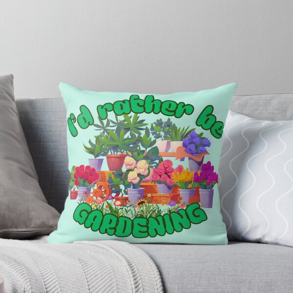Item preview, I'd Rather Be Gardening Plant Lover Illustration designed and sold by Rynasvz.