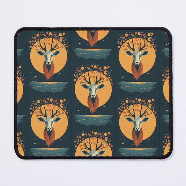 Item preview, Reindeer Autumn Art Print designed and sold by Crozx.