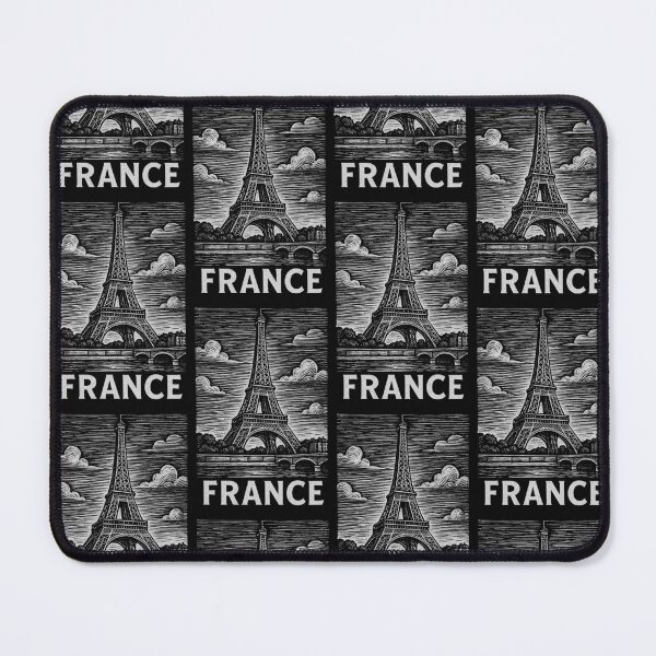 Item preview, France Linocut Style designed and sold by Thistle-TShop.
