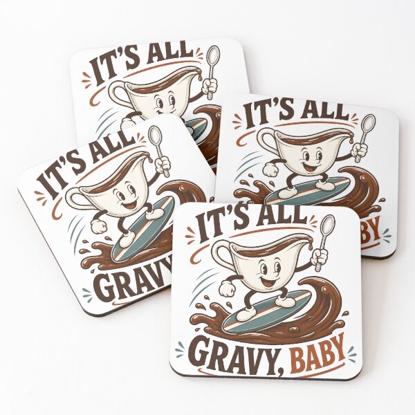 Item preview, It's All Gravy Baby – Retro Gravy Boat designed and sold by LiviuGligoros.