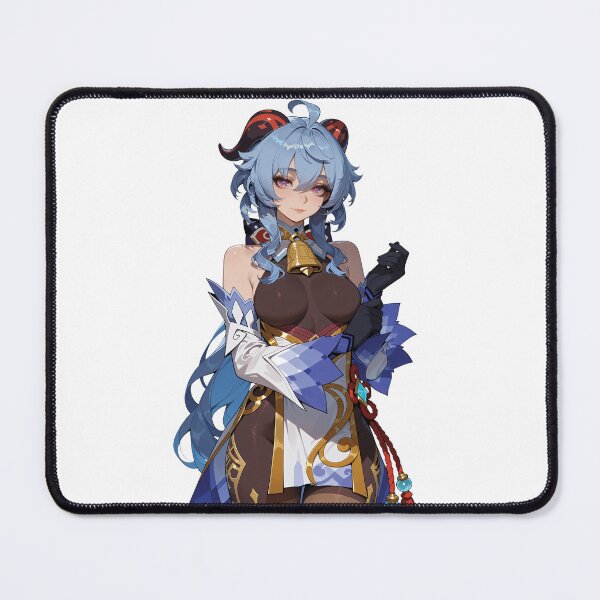Item preview, Ganyu Sticker | Genshin Impact Goat Horn Anime Decal designed and sold by RGB-crayon.