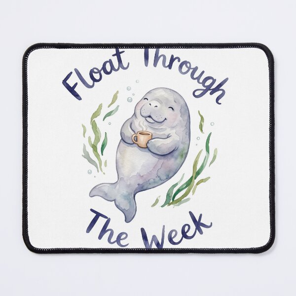 Item preview, Float Through The Week Dugong designed and sold by Digitalphoto4u.