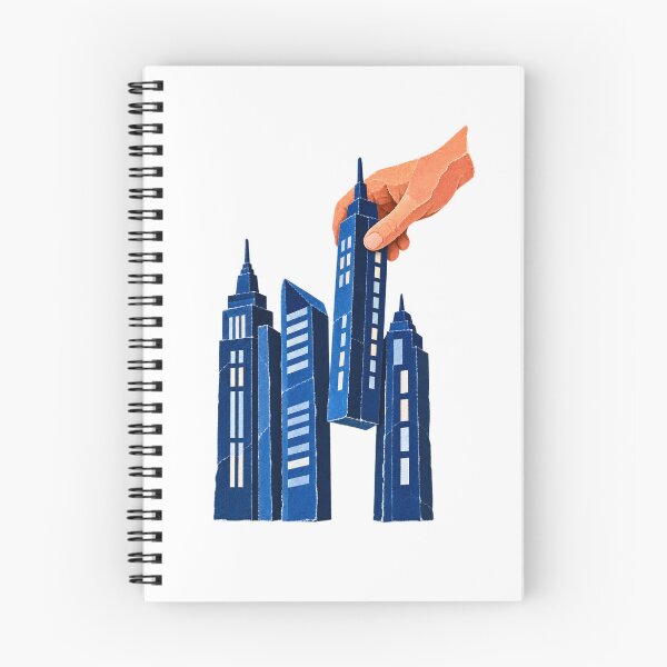 Item preview, Borrowed Skyline - Hand Lifting a Paper Skyscraper designed and sold by Digipeel.