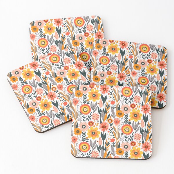 Item preview, Gold Flowers designed and sold by ViaARTfactory.