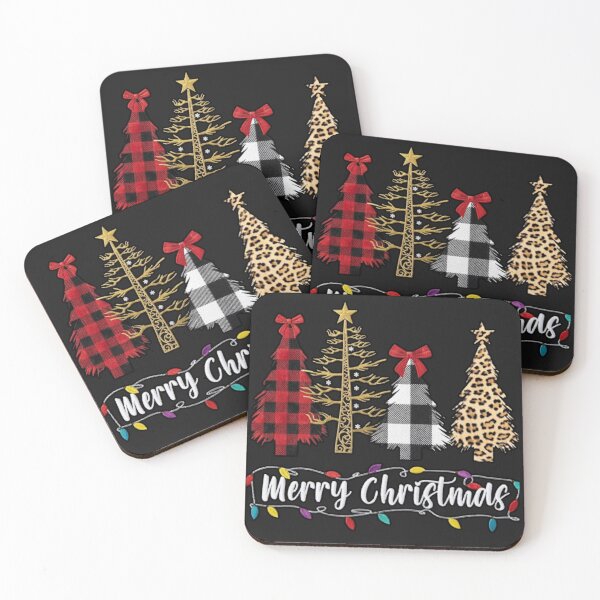 Item preview, Christmas Trees with Lights and "Merry Christmas" designed and sold by Knightofartx25.