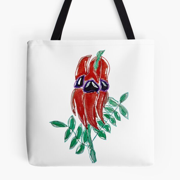 Item preview, Sturt's desert pea flower designed and sold by WildLadyWood.