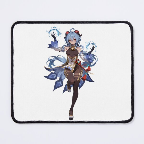 Item preview, Ganyu Sticker | Genshin Impact Ice Magic Anime Decal designed and sold by RGB-crayon.