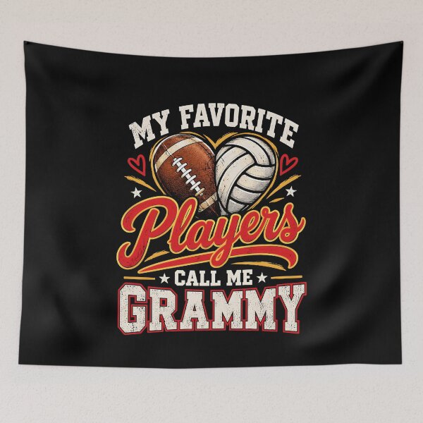 Item preview, My Favorite Players Call Me Grammy designed and sold by Ajahakodoma.
