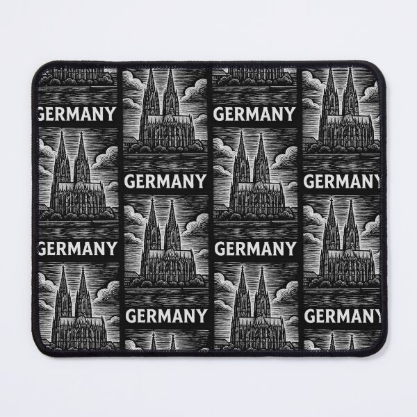 Item preview, Germany Linocut Style designed and sold by Thistle-TShop.