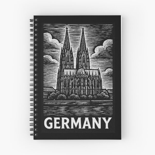 Item preview, Germany Linocut Style  designed and sold by Thistle-TShop.