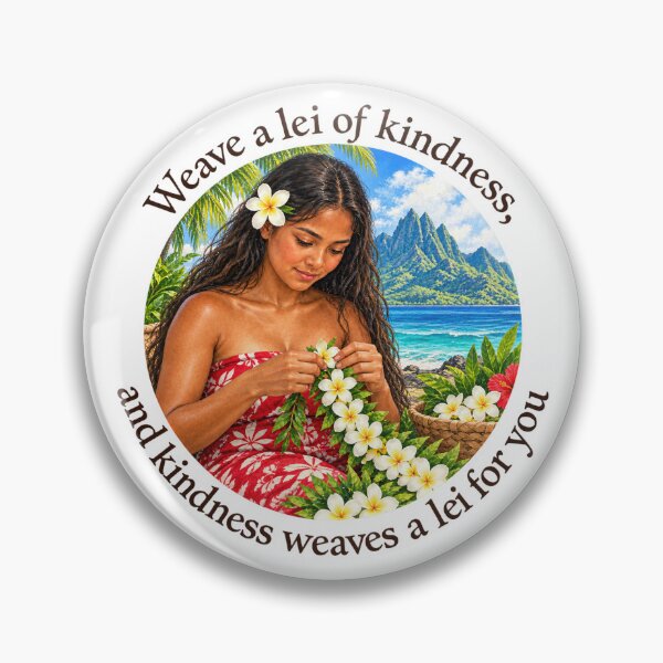 Item preview,   	 Hawaii Aloha Chiasmus Proverb - Weave a lei of kindness | Island Wisdom Art designed and sold by ShakaLife.org.