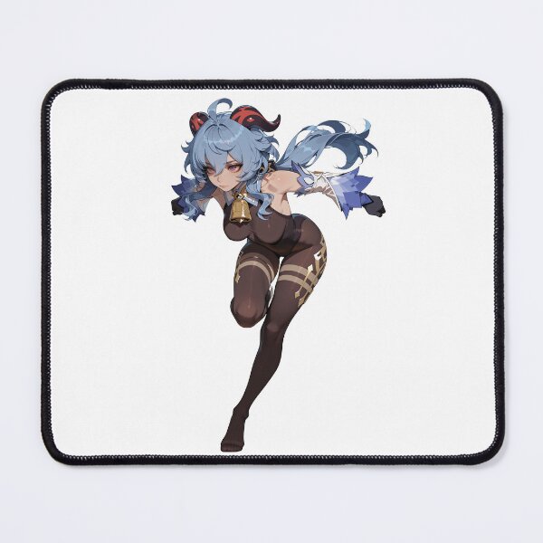 Item preview, Ganyu Sticker | Genshin Impact Sprinting Anime Decal designed and sold by RGB-crayon.