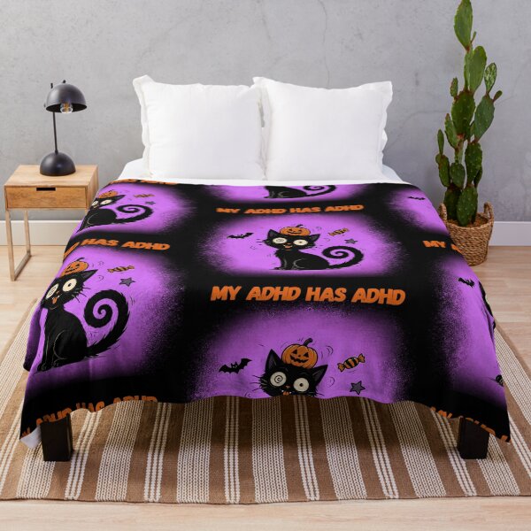 Item preview, My ADHD has ADHD Funny ADHD Halloween Cat designed and sold by T-version.