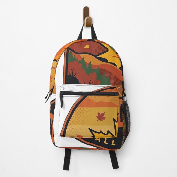 Item preview, Leaf Peeper Retro Hills Vintage Autumn Badge Sticker designed and sold by DetourDgn.