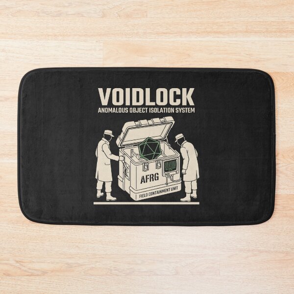 Item preview, Voidlock Anomalous Object Containment Unit D20 Sci Fi designed and sold by SplashTastic.