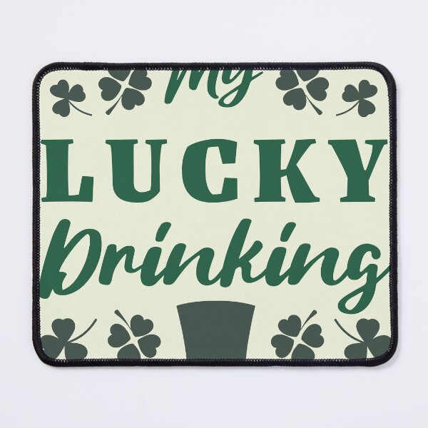 Item preview, This Is My Lucky Drinking Shirt, St Patrick’s Day, Irish Party Humor, Shamrock Clover Design, Lucky Green Celebration designed and sold by TeeVerse27.