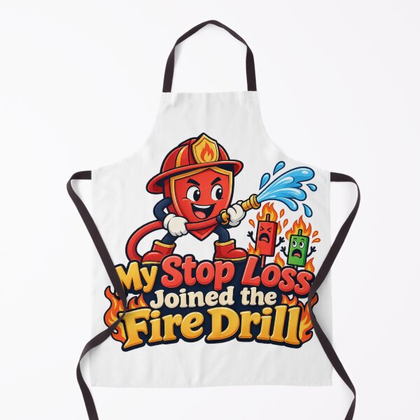 Item preview, My Stop Loss Joined the Fire Drill Trading Art designed and sold by Bikivuno.