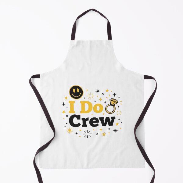 Item preview, I Do Crew | Funny Wedding Bridal Party | Punderful Corner designed and sold by Punderful Corner.