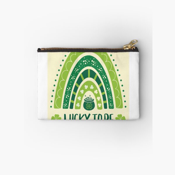 Item preview, Lucky To Be Loved, St. Patrick’s Day, Irish Romance, Shamrock Love, Rainbow of Luck designed and sold by TeeVerse27.