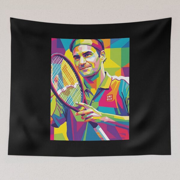 Item preview, Roger federer pop art designed and sold by Zamziri.