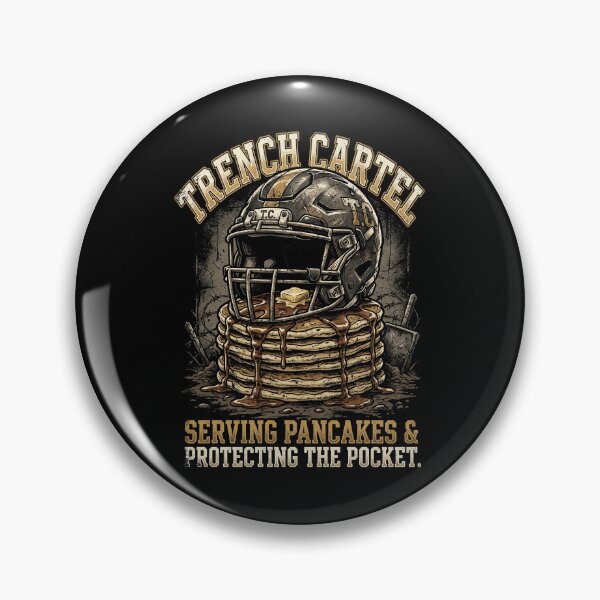 Item preview, Trench Cartel Serving Pancakes Protecting the Pocket Offensive Line Pride Art designed and sold by Luminari Creations.