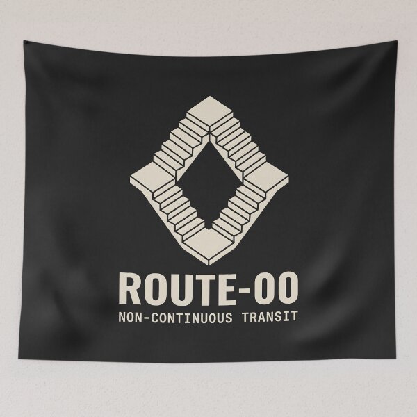 Item preview, Route 00 Non Continuous Transit Penrose Stairs designed and sold by SplashTastic.